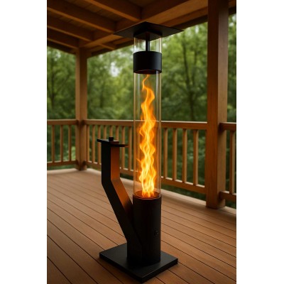 FÜZE TİP SOBA ( Pürmüz Torch Set+Tek Kullanımlık Pelet Hediye)