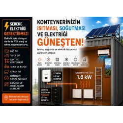 ŞEBEKE ELEKTRİĞİ DESTEKSİZ...