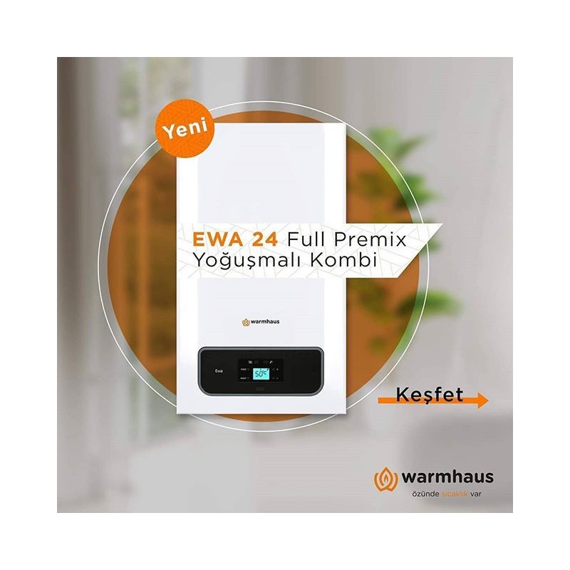 WARMHAUS EWA 24 kW YOĞUŞMALI KOMBİ